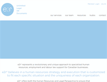 Tablet Screenshot of e2rsolutions.com